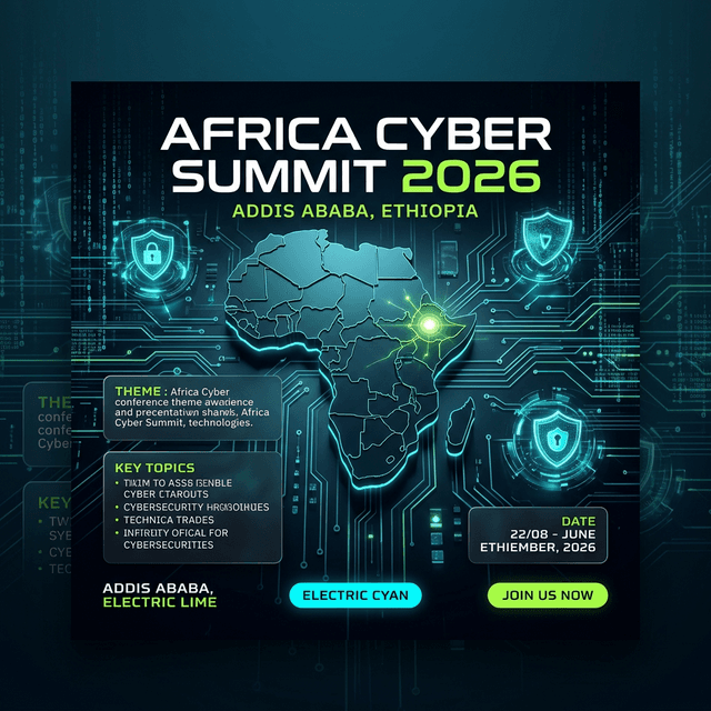 Africa Cyber Summit 2026 Flyer